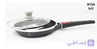 ماهیتابه وگاتی گرانیت تک دسته سر دار اندازه ۲۴