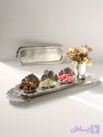 رانر سلطنتی با پایه برنجی