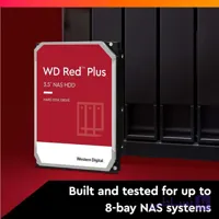هارددیسک اینترنال 4 ترابایت وسترن دیجیتال مدل WD Red Plus WD40EFZX
