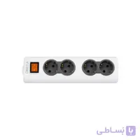 رابط 4 خانه ارت دار 5 متری اُمگا مدل(R4000)