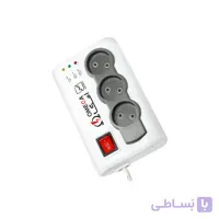 محافظ برق 3 خروجی 3متر صوتی تصویری اُمگا