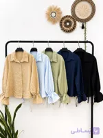 شومیز آستین بند دار زنانه