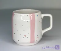 ماگ سرامیکی راه صورتی براق برند اِلفی
