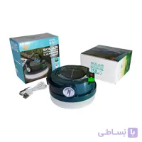 چراغ کمپینگ شارژی خورشیدی 150 وات مدل Z-637 با باتری قابل تعویض