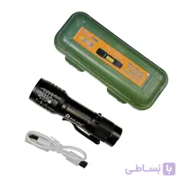 چراغ قوه زومدار جیبی با COB جانبی مدل RL-535 برند Ruilang