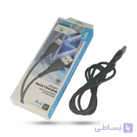 کابل دیتا و شارژ USB به لایتنینگ Soloffer مدل X-4