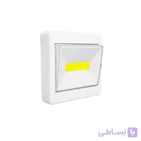 کلید 3 وات چراغ اضطراری COB باتری خور مدل HY-801A