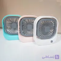پنکه شارژی رومیزی مدل 136