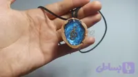 گردنبند گردو و رزین