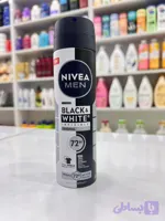 اسپری بدن مردانه ضد تعریق مدل Black & White Invisible