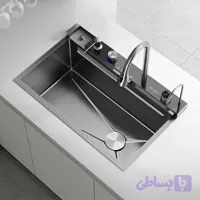 سینک پیانویی پنج کلید آبشاری سایز 75 برند دیکالان
