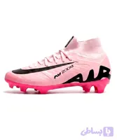 کفش فوتبال نایک مرکورریال ایرزوم صورتی Nike Airzoom (بافت صورتی )