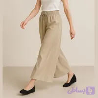 دامن شلواری نخی در 10 رنگ فری سایز قد 101
