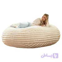 مبل شنی حوله ای راحتی تدی یک نفره