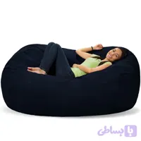 مبل شنی دو نفره مخملی راحتی
