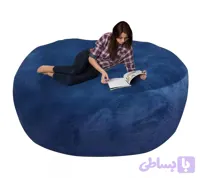 مبل شنی راحتی یک نفره خزدار اینتکس