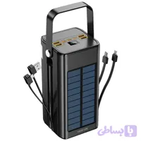 پاور بانک خورشیدی گرین لاین مدل L-PX79 ظرفیت ۱۰۰ هزار میلی آمپر