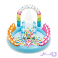 استخر بادی سرسره دار کودک اینتکس intex 57144