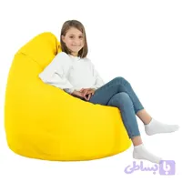مبل شنی یک نفره اینتکس زرد