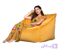 مبل شنی بزرگ راحتی تک نفره پارچه ای اینتکس ۸۸۸۴