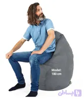 مبل شنی یک نفره بزرگسال راحتی