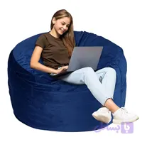 مبل شنی یک نفره با رویه جیر
