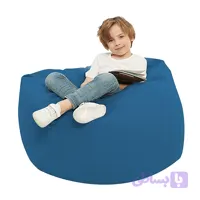 مبل شنی تک نفره با رویه جیر