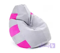 مبل شنی یک نفره طرح دار دو رنگ