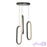 لوستر مدرن چشمه نور کد L6408/3T