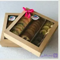 جعبه کرافت با تقسیم بندی
