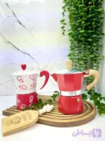 موکاپ با اسپرسوساز روگازی 3کاپ