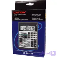 ماشین حساب کاتیگا مدل CD2837 ظرفیت ۱۴ رقمی