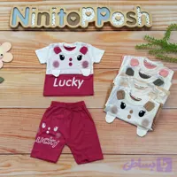 ست تیشرت شلوارک Lucky خرگوش دخترانه