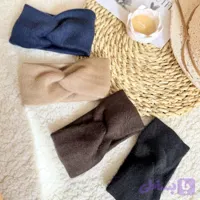 هدبند بافت گرم مدل گره ای